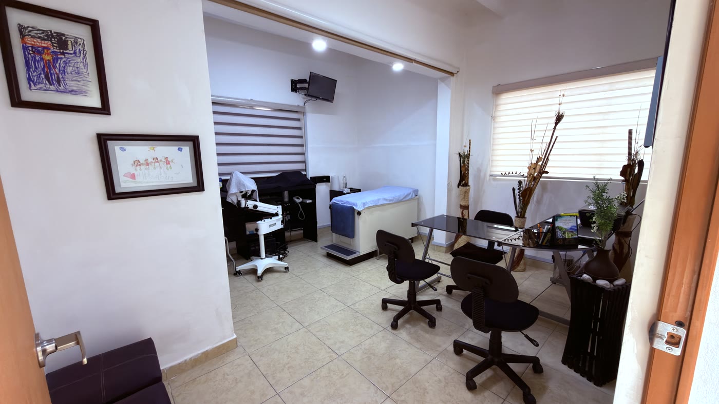 Consultorio de ginecología en renta, vista general